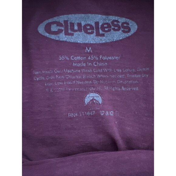 Vintage Clueless "AS IF" Sleeveless Sheer Tank Top Movie Inspired Apparel SZ M - Picture 5 of 6